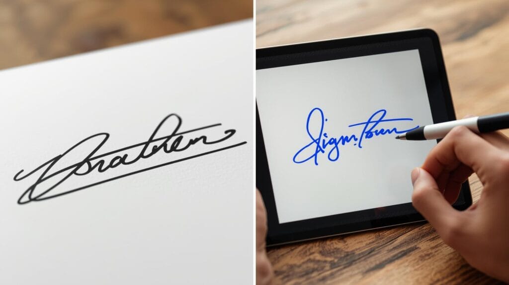 firma autografa