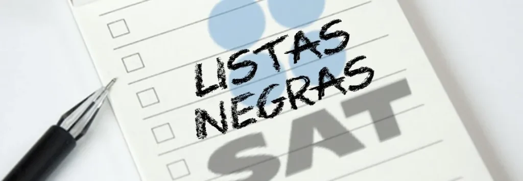 Listas negras del SAT