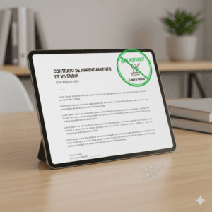 contrato de arrendamiento sin notario