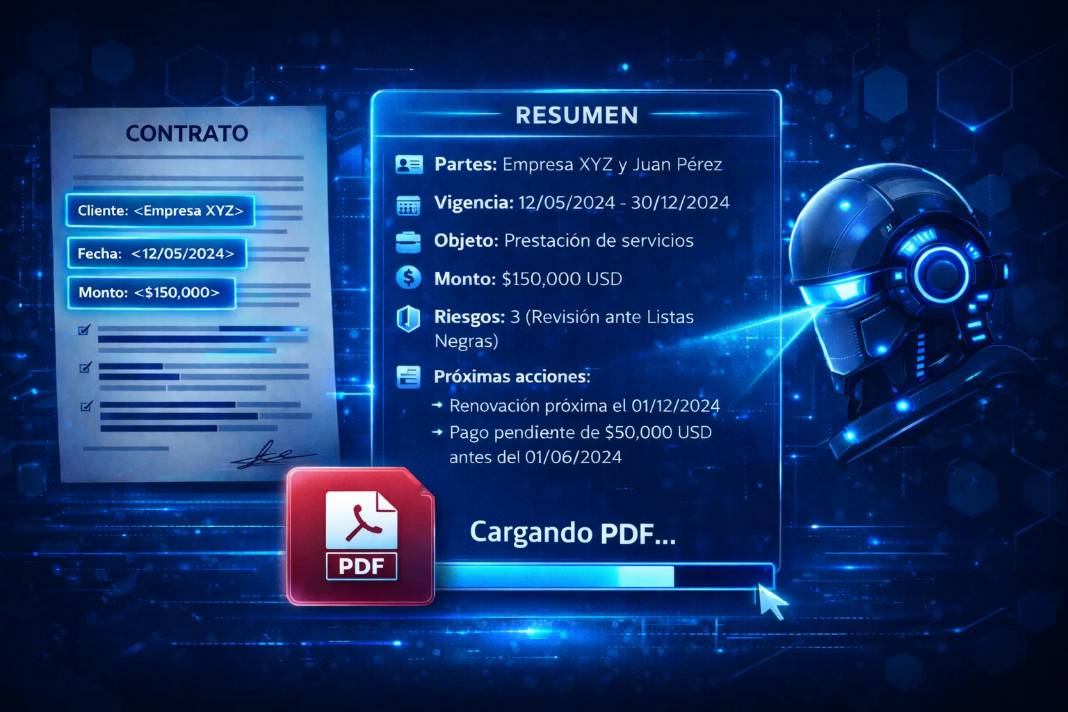 lectura con IA de contratos