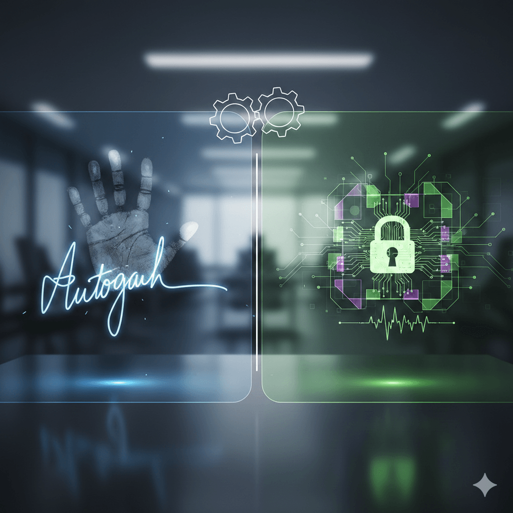 Firma digital y firma autógrafa