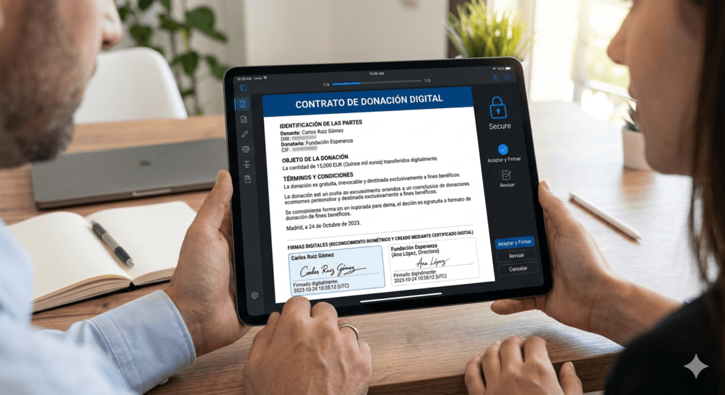 Contrato de donación