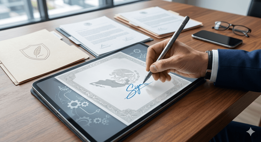 Firma electrónica con valor legal en México