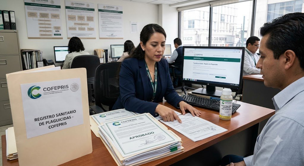 Registro sanitario plaguicidas COFEPRIS
