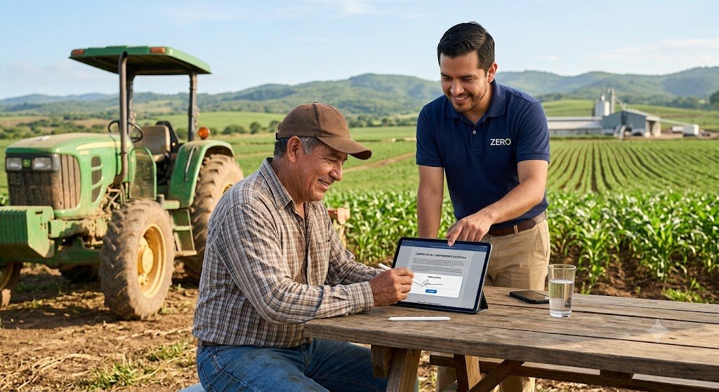 firma electrónica en contratos agrícolas